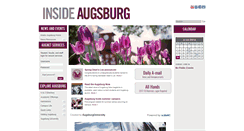 Desktop Screenshot of inside.augsburg.edu